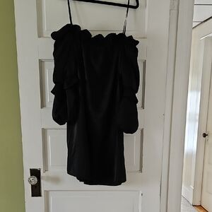 Black Off-Shoulder Dress